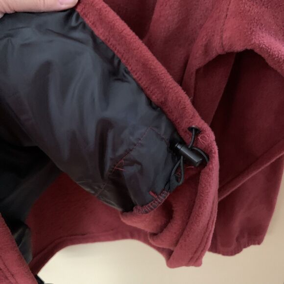 Rugged Sportsman Outdoors WINCHESTER Full Zip Fleece Jacket Sz XL Dark Red A10 - Picture 7 of 7